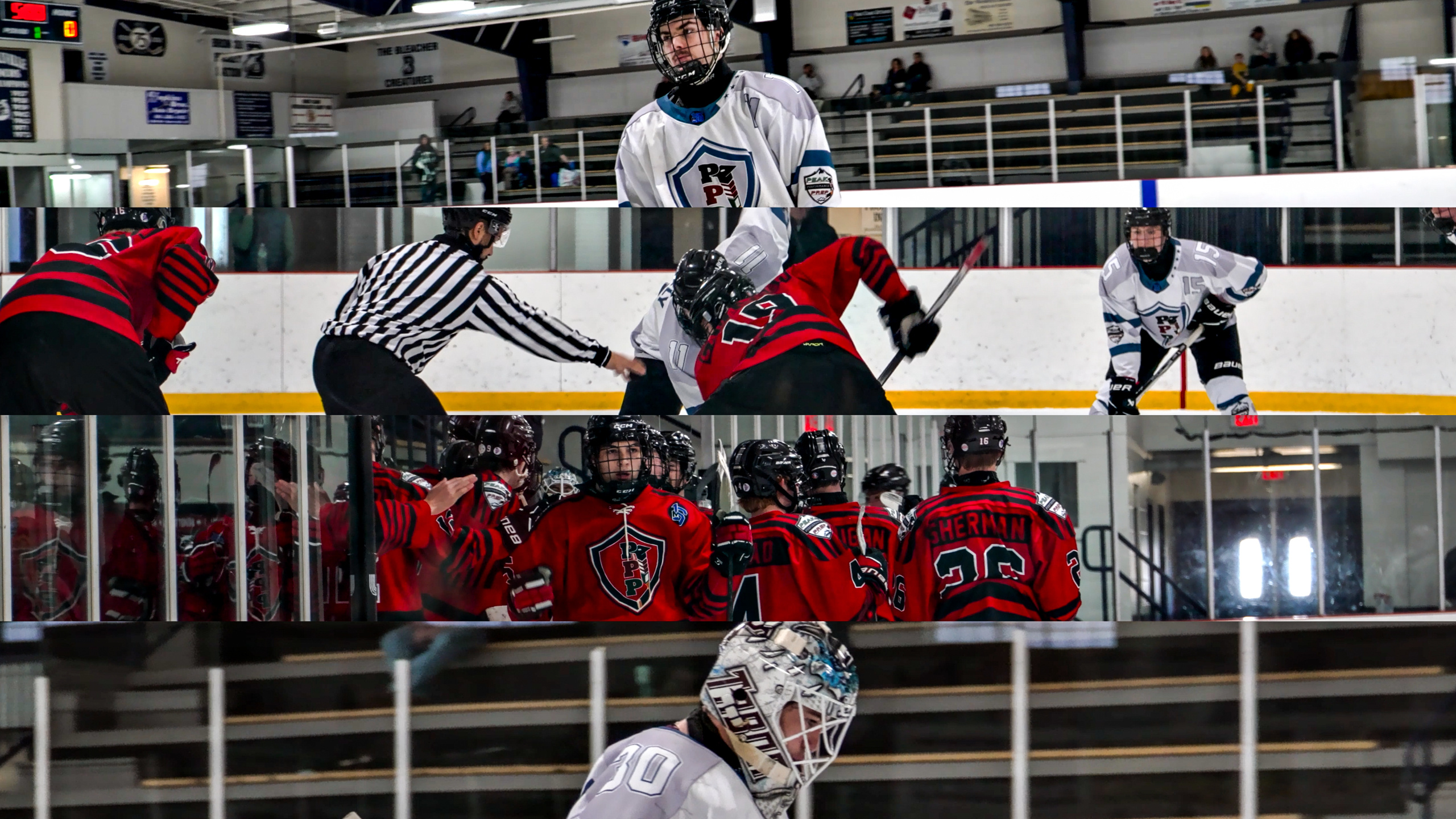 Tabor Academy vs The Pomfret School (Prep Hockey) ZukaFilms